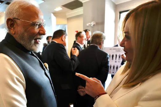 PM Modi and Giorgia Meloni